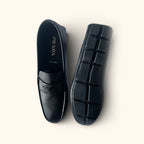 Saffiano Mens leather driver