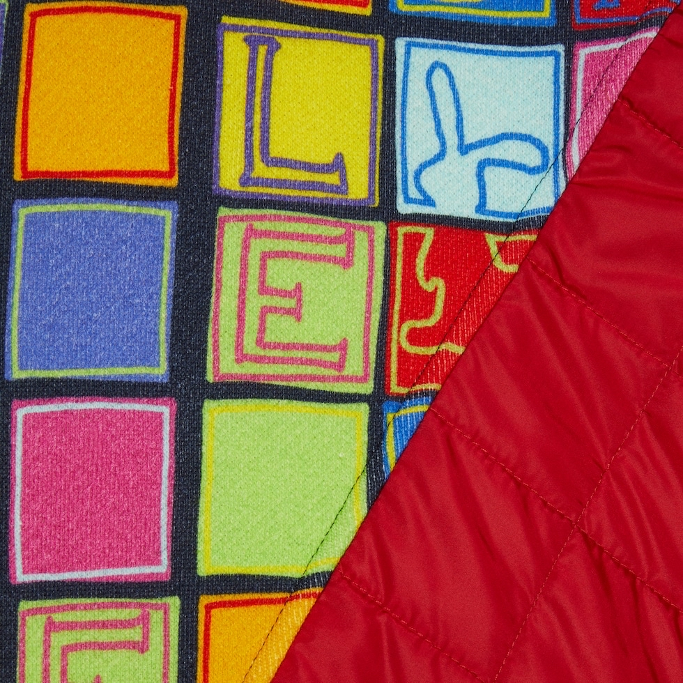 Multicolour Cube Jacket