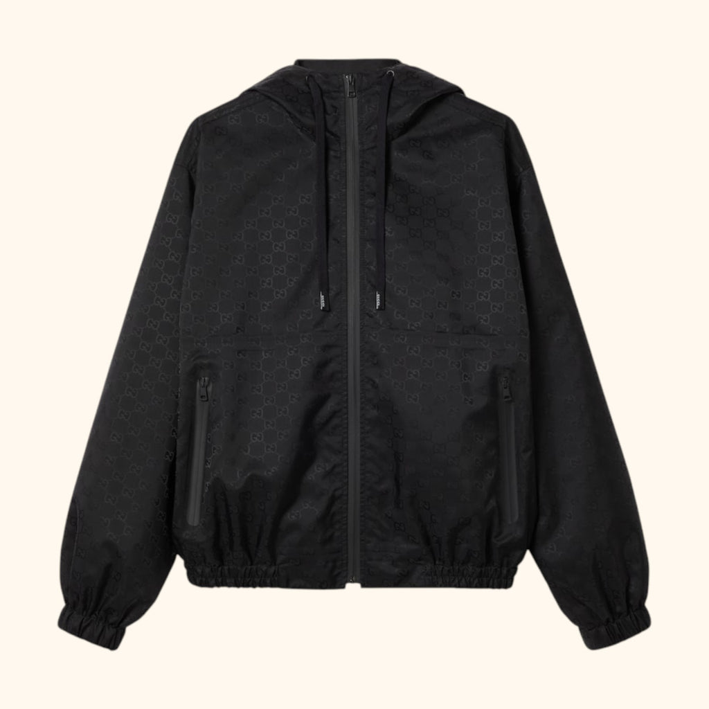 Men’s windbreaker with hood