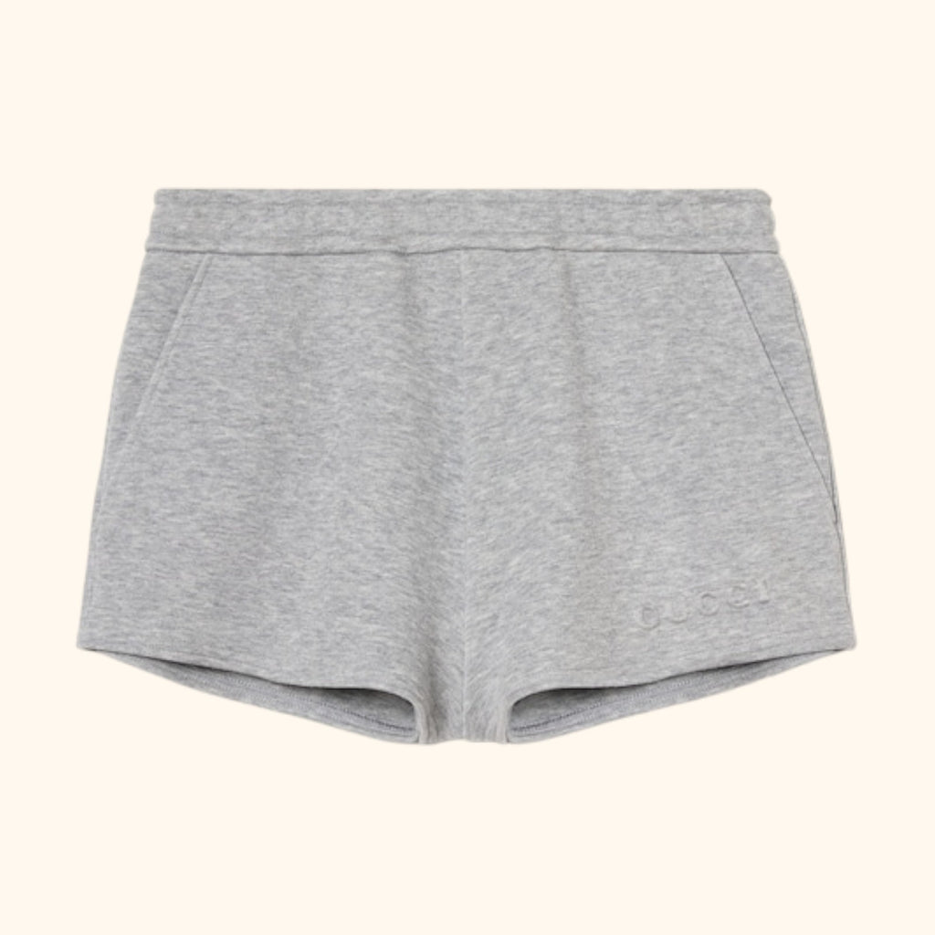 Short with Gucci script