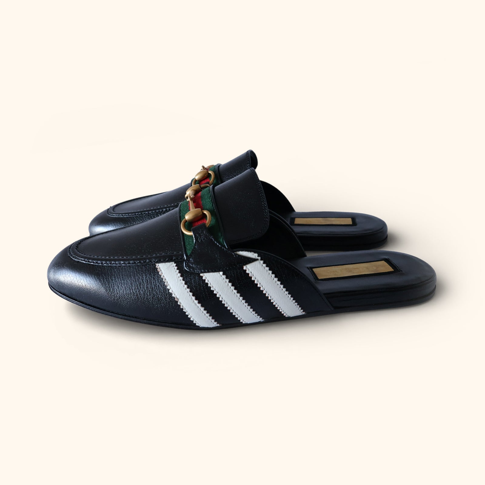 Gucci x adidas mules