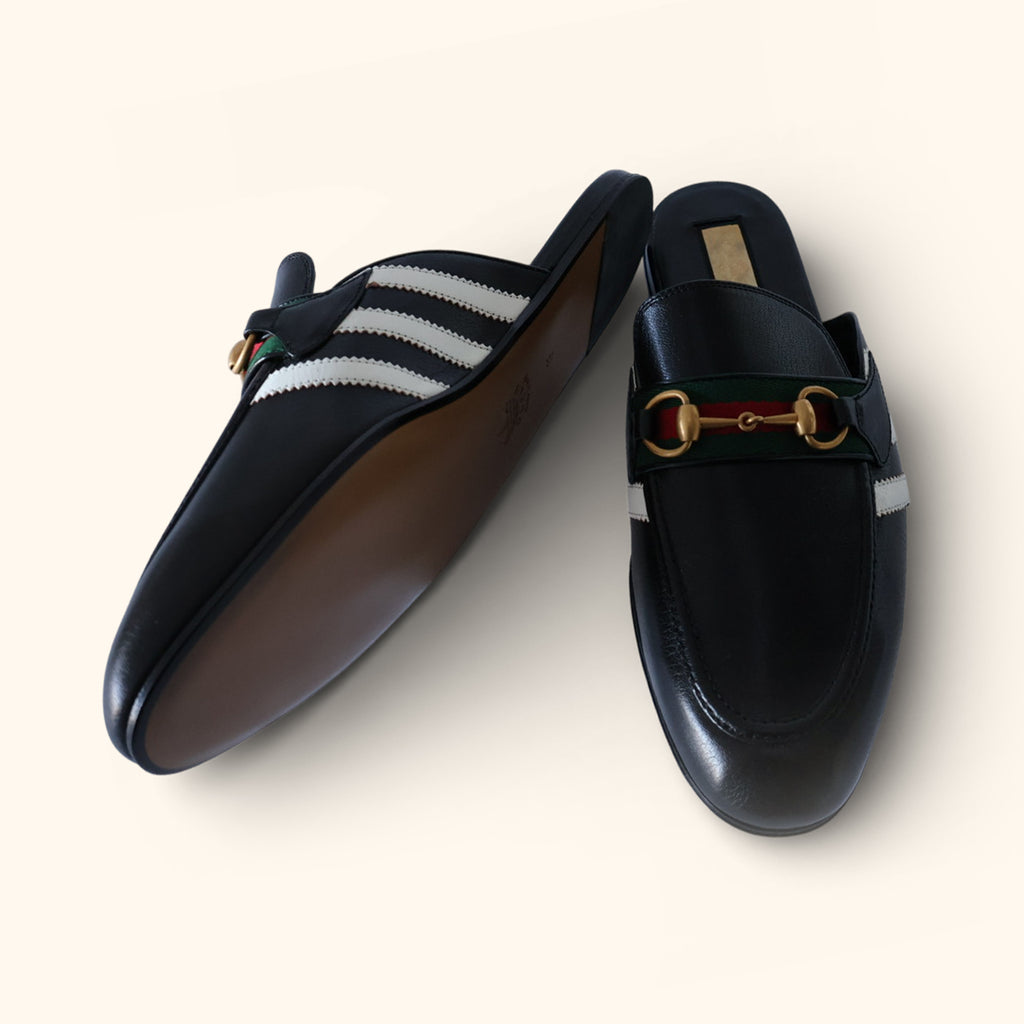 Gucci x adidas mules
