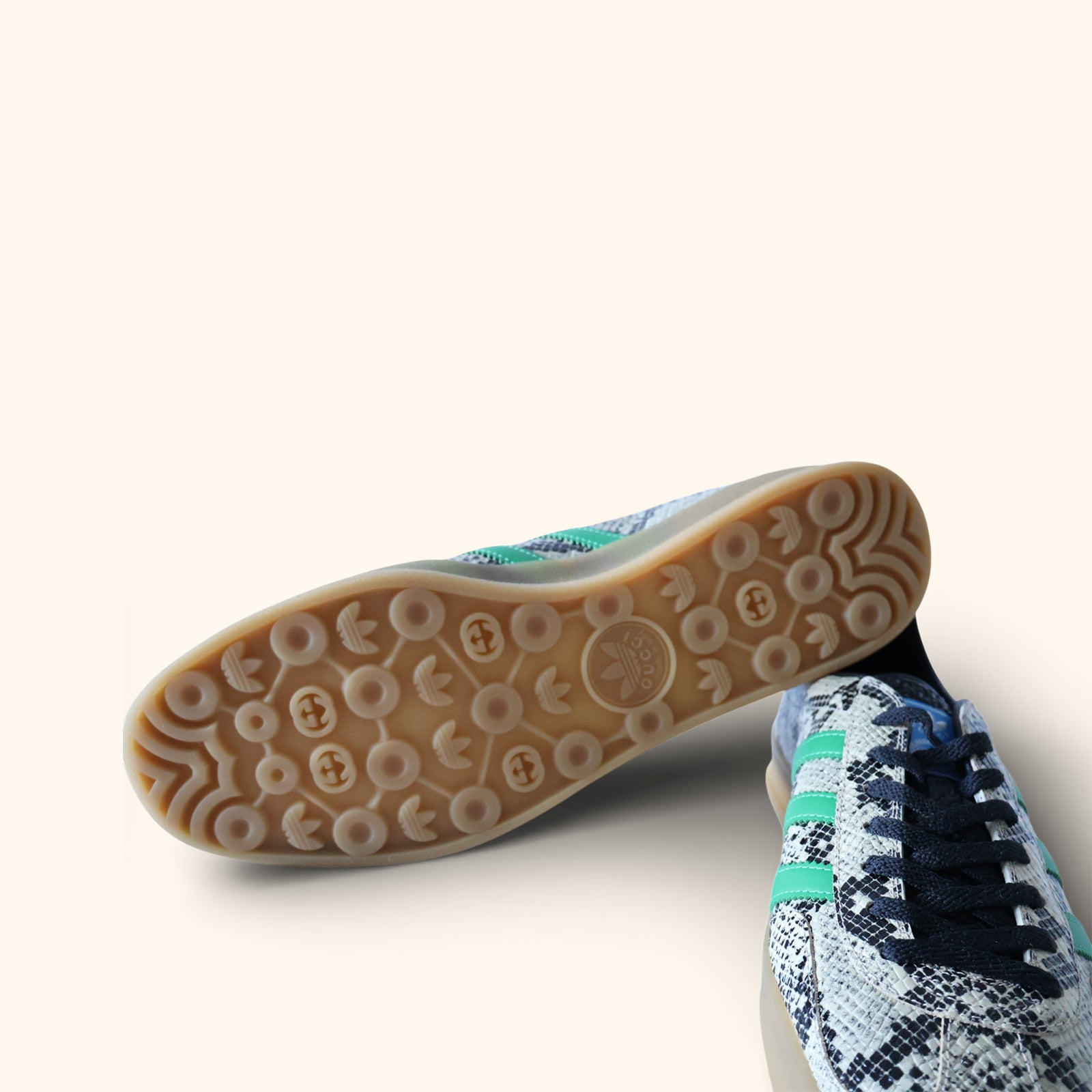 GUCCI X ADIDAS PYTHON PRINT