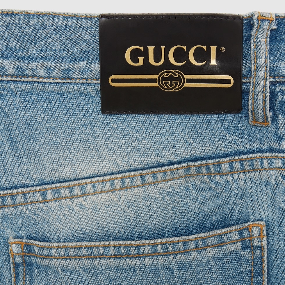 Denim Crystal trouser