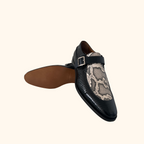 BUrberry python loafers