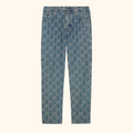 Jacquard jeans