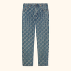 Jacquard jeans