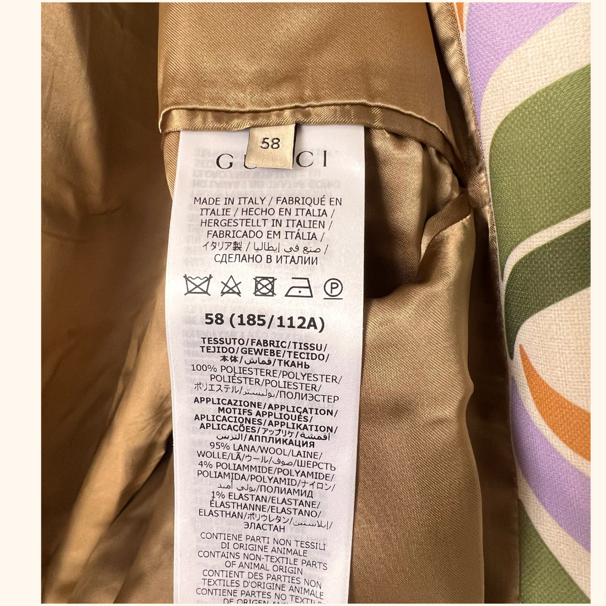 Gucci x Adidas’s jacket