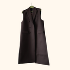 Sleeveless coat