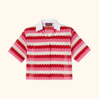 GG macramé shirt