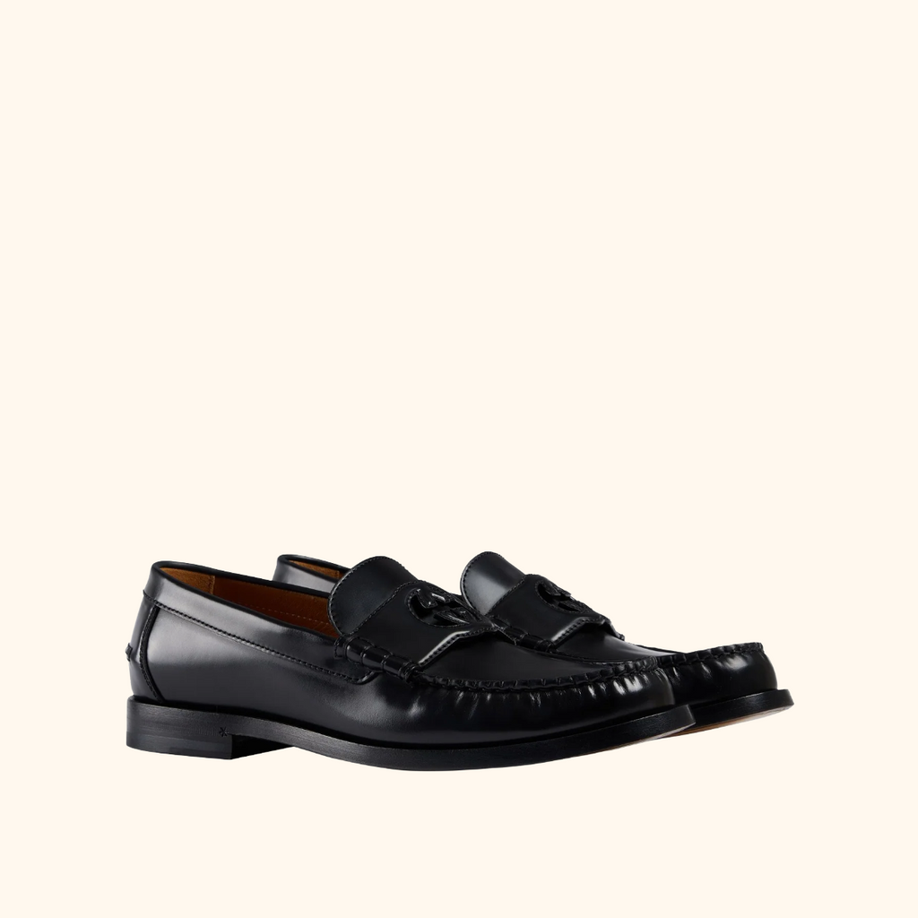 Interlocking g loafer