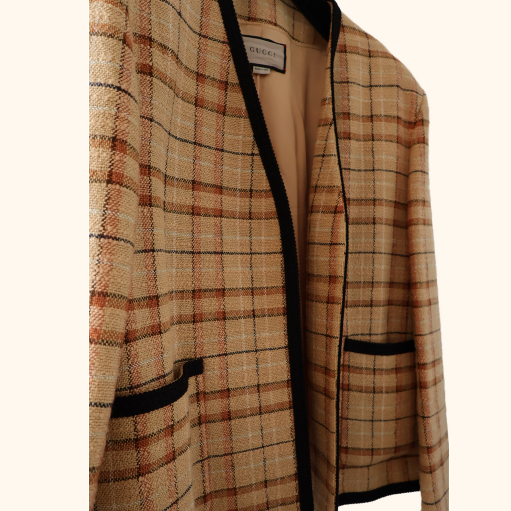 Gucci linen and cotton jacket
