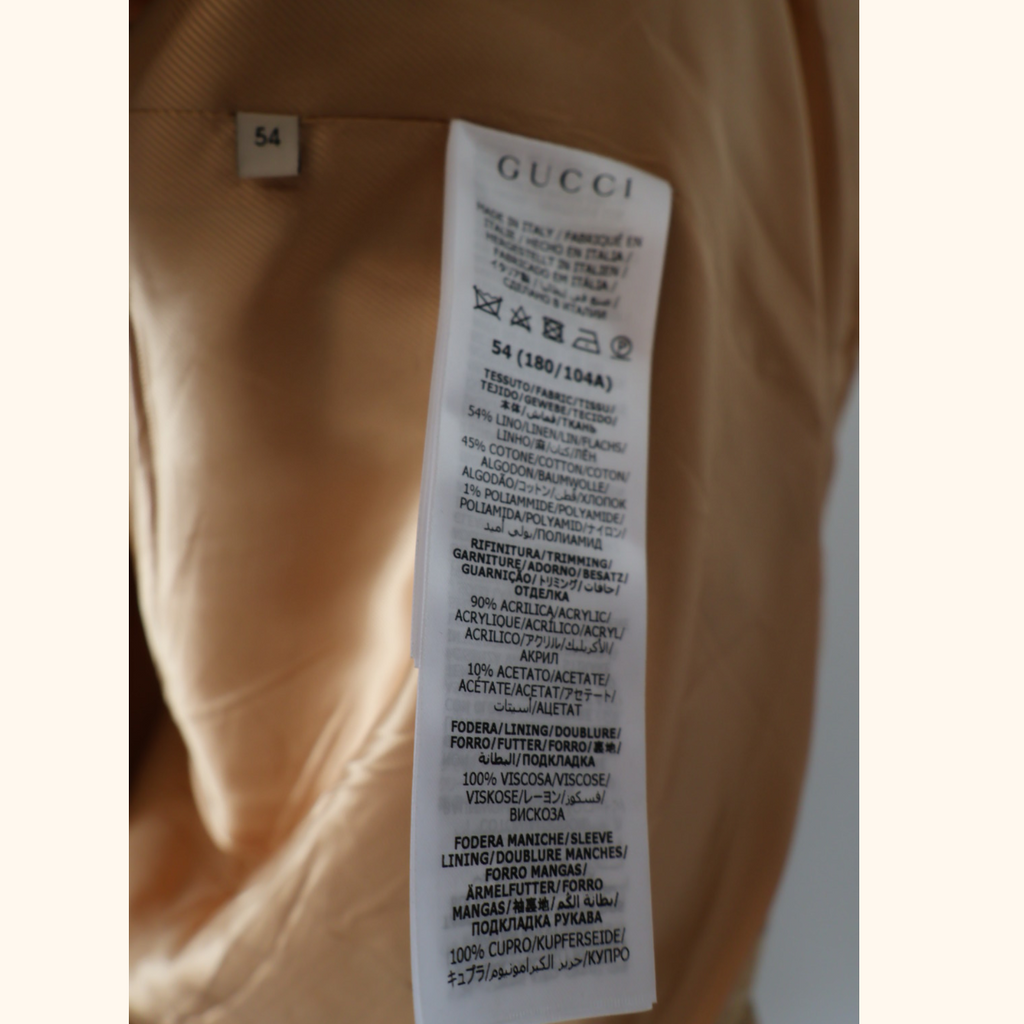 Gucci linen and cotton jacket