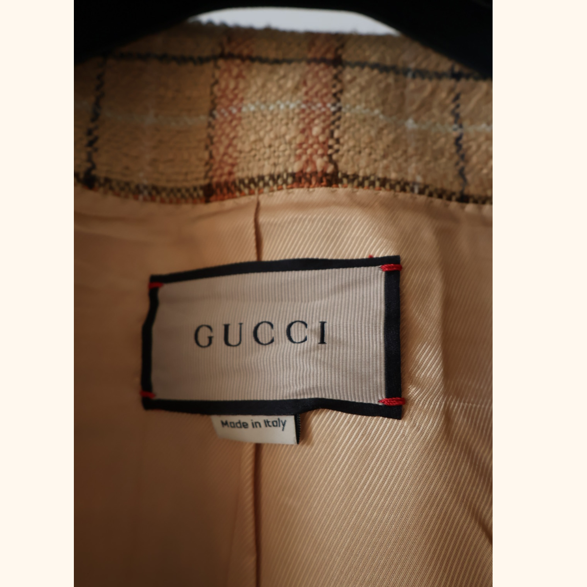 Gucci linen and cotton jacket