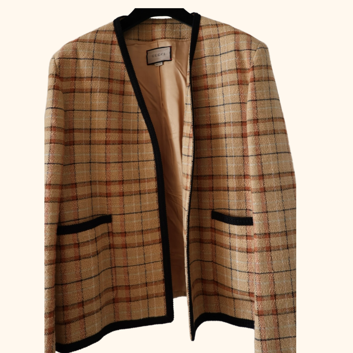 Gucci linen and cotton jacket