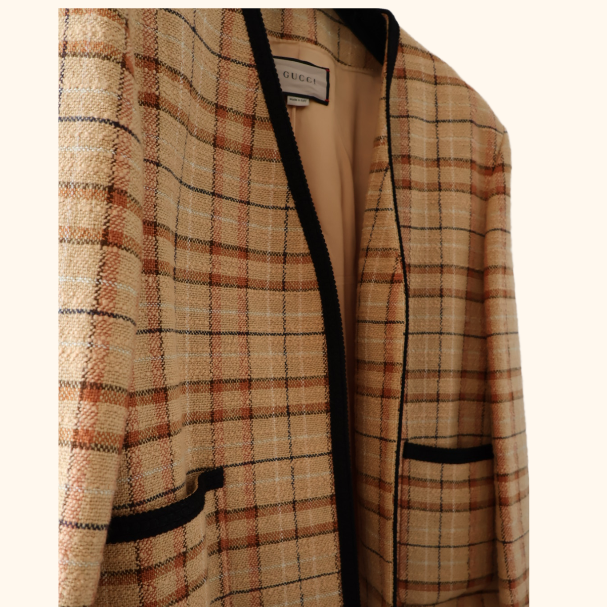 Gucci linen and cotton jacket