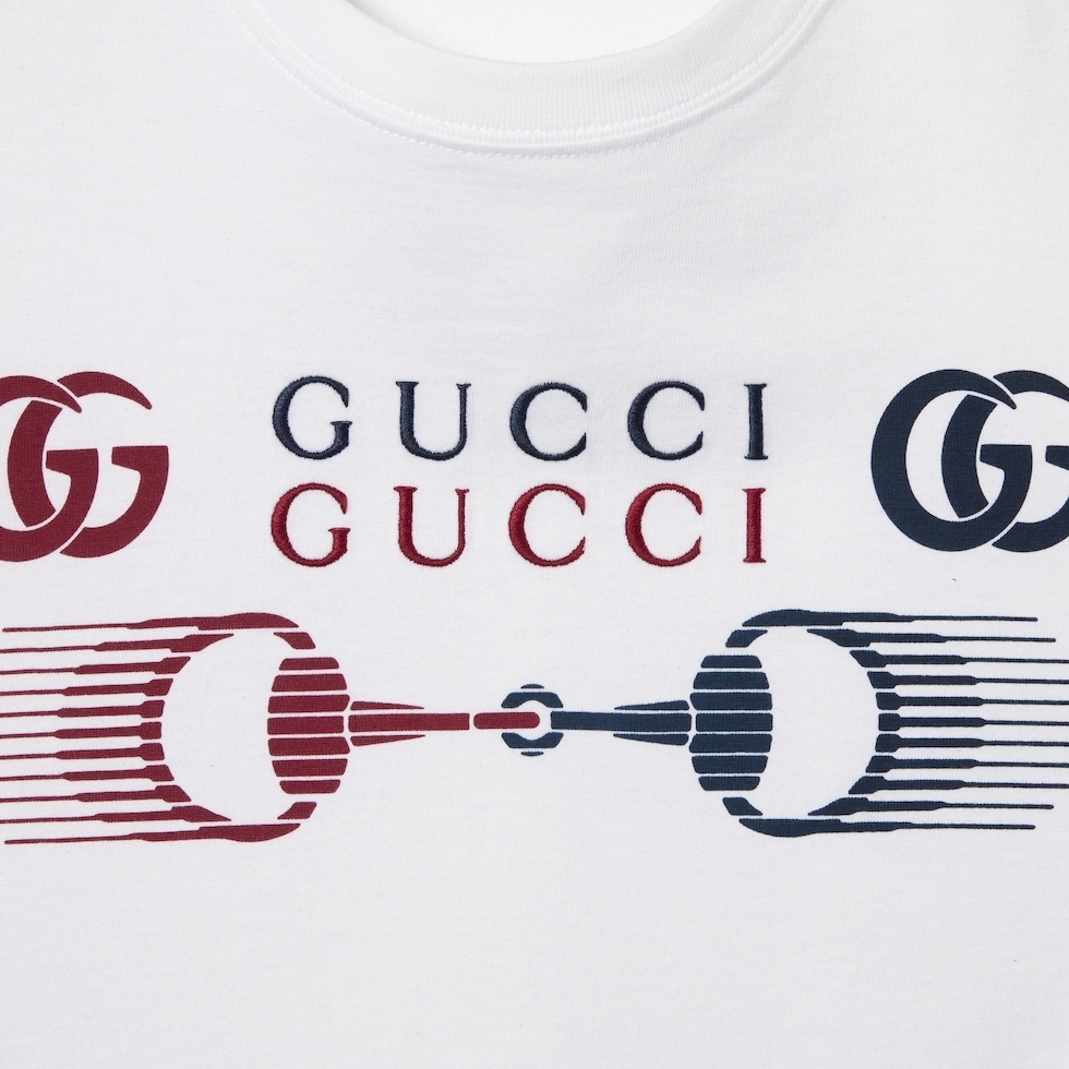 Men’s t shirt with horse bit print