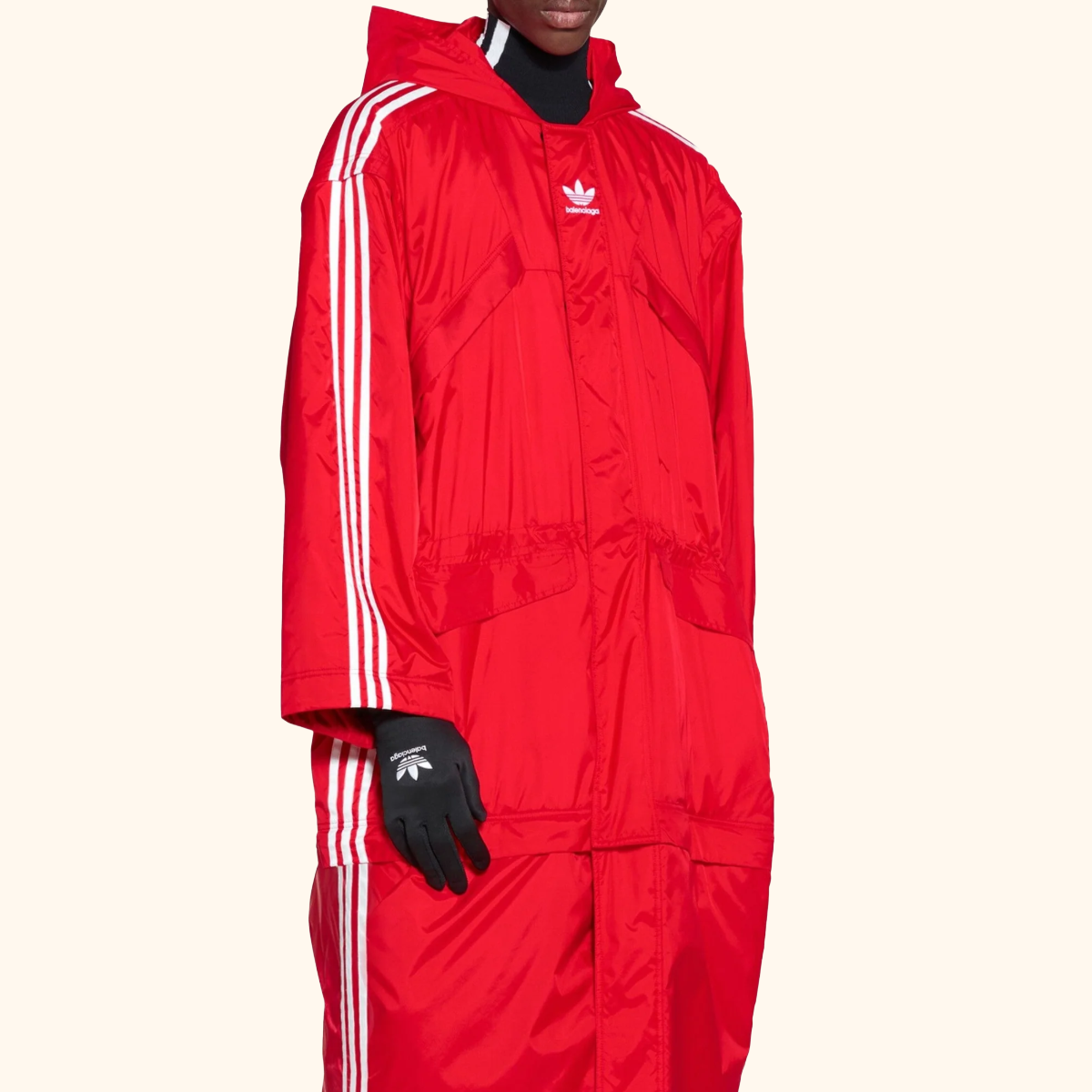Balenciaga X Adidas Detachable coat