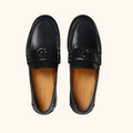 Kaveh Cut out black loafer