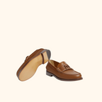 Cut out brown Moccasin