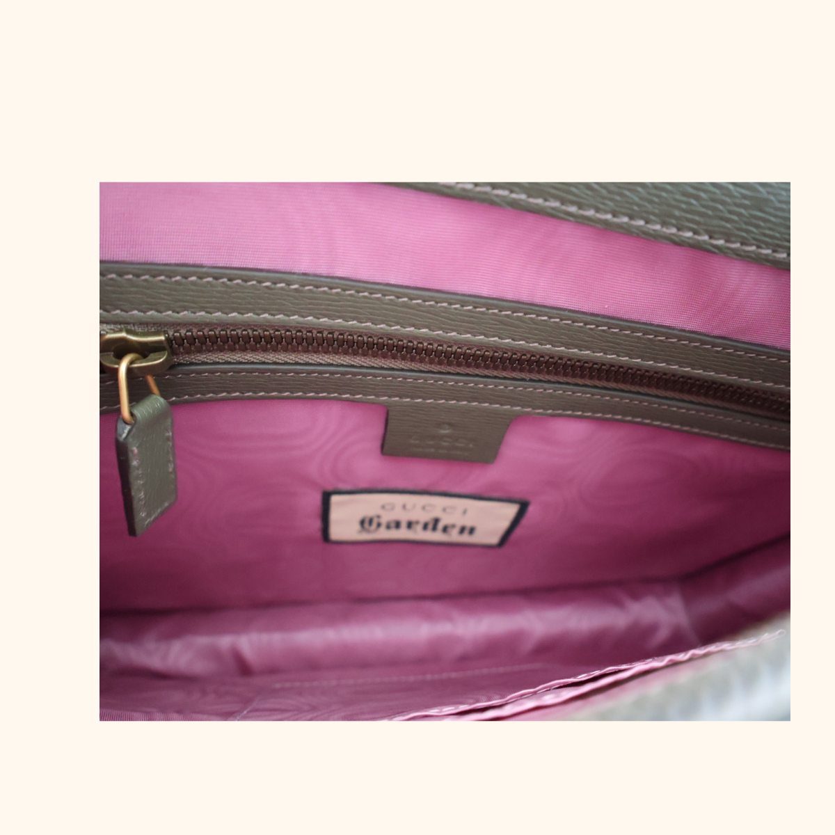 Gucci garden clutch
