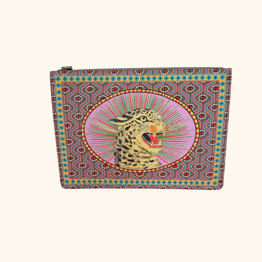 Gucci garden clutch