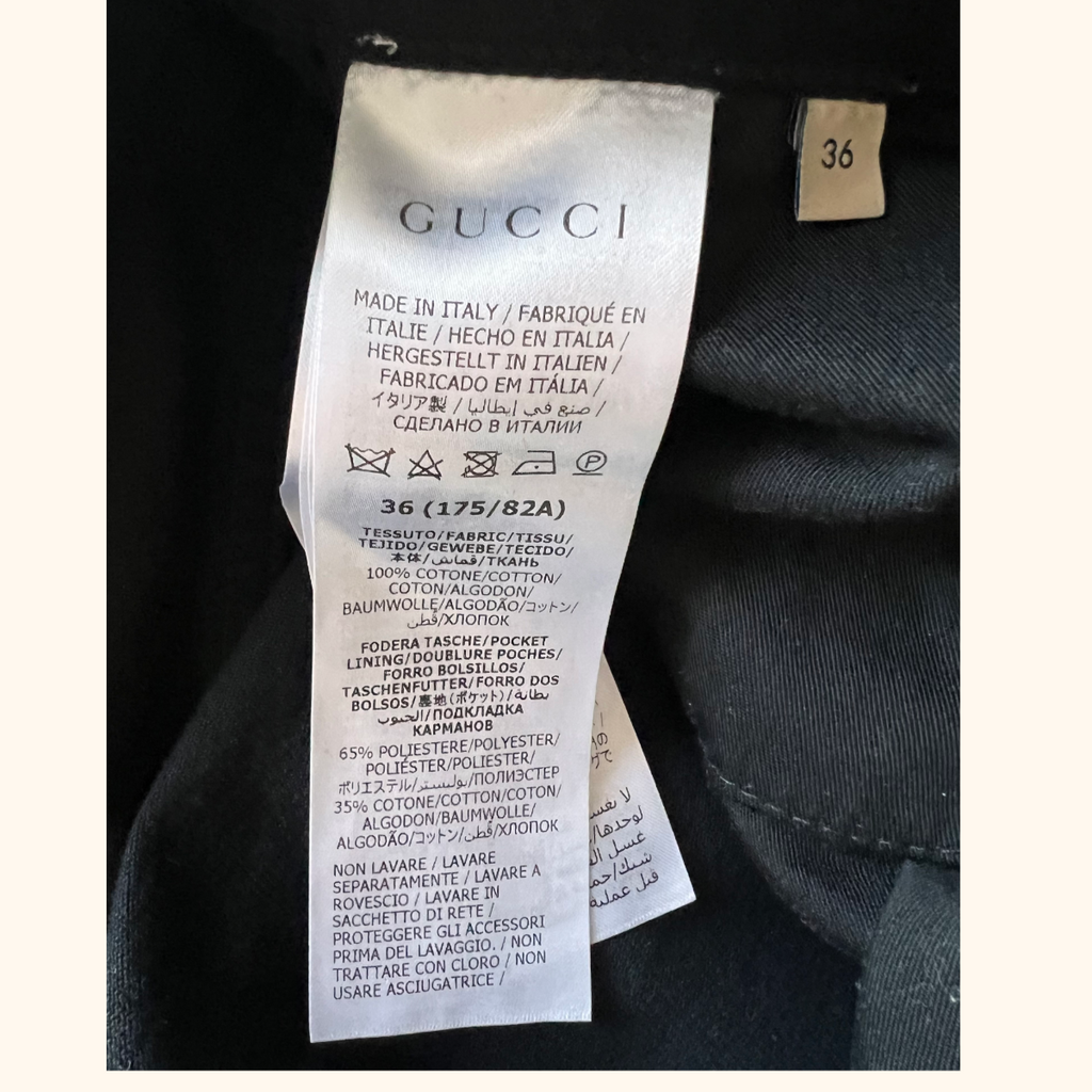 Horsebit denim