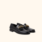 Logo plaque loafer