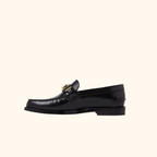 Logo plaque loafer