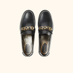 Logo plaque loafer
