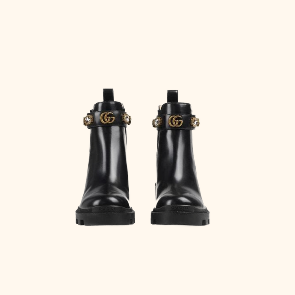 Crystal Belt Boot