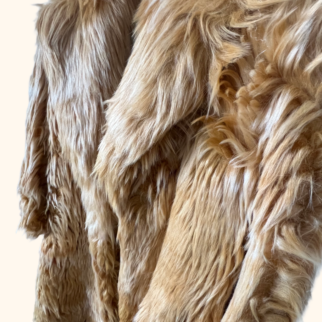 Women faux fur coat