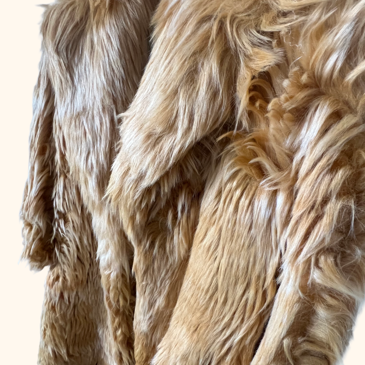 Women faux fur coat