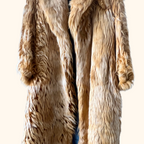 Women faux fur coat