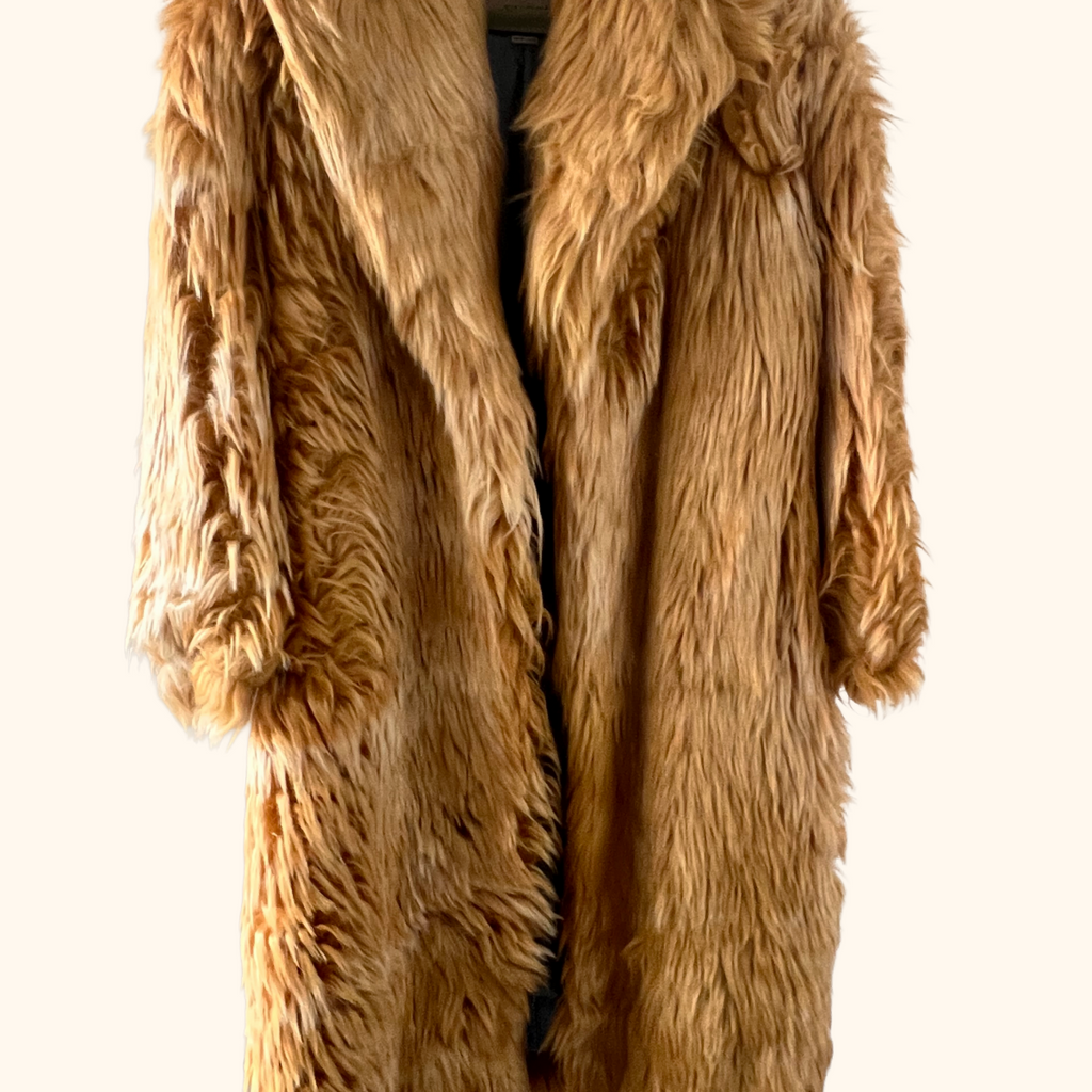 Women faux fur coat