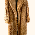 Women faux fur coat