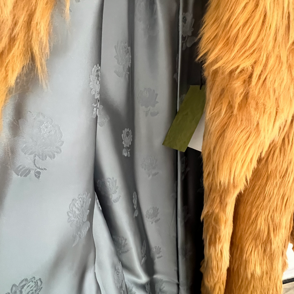 Women faux fur coat