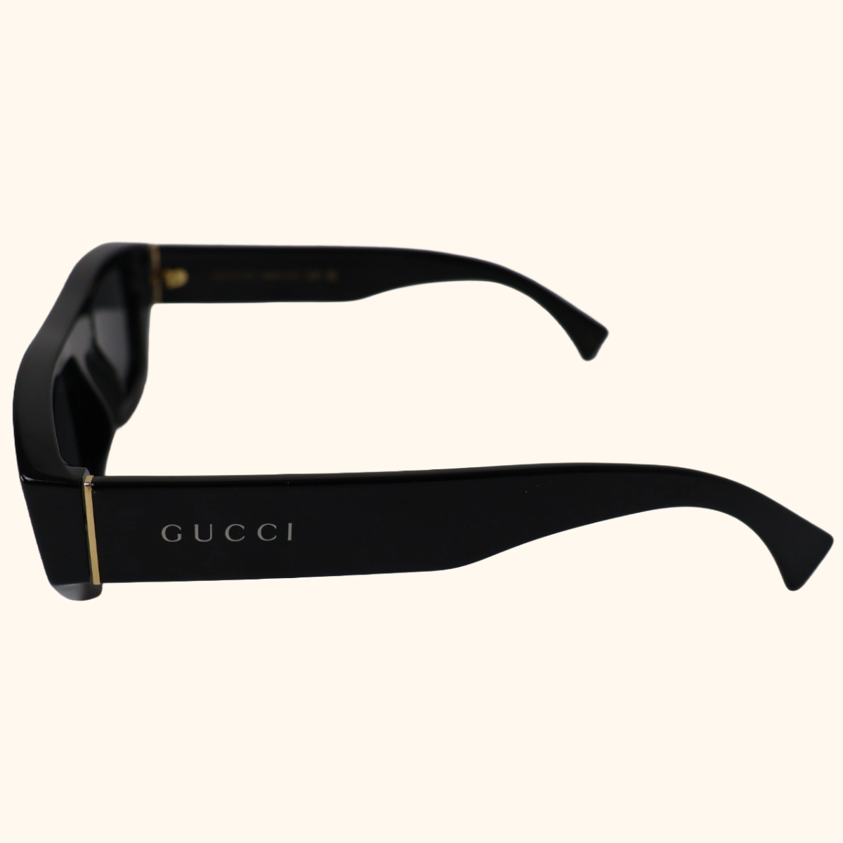 GUCCI BLACK/GREY SUNGLASSES