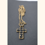 Gucci cross necklace