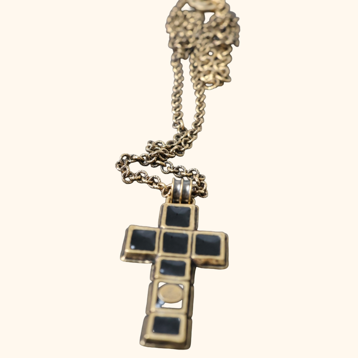 Gucci cross necklace