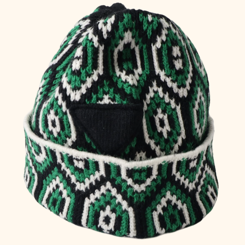 Wool beanie hat