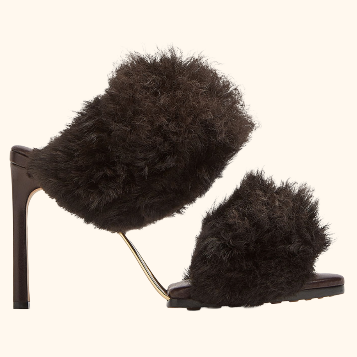 Poodle curve mules