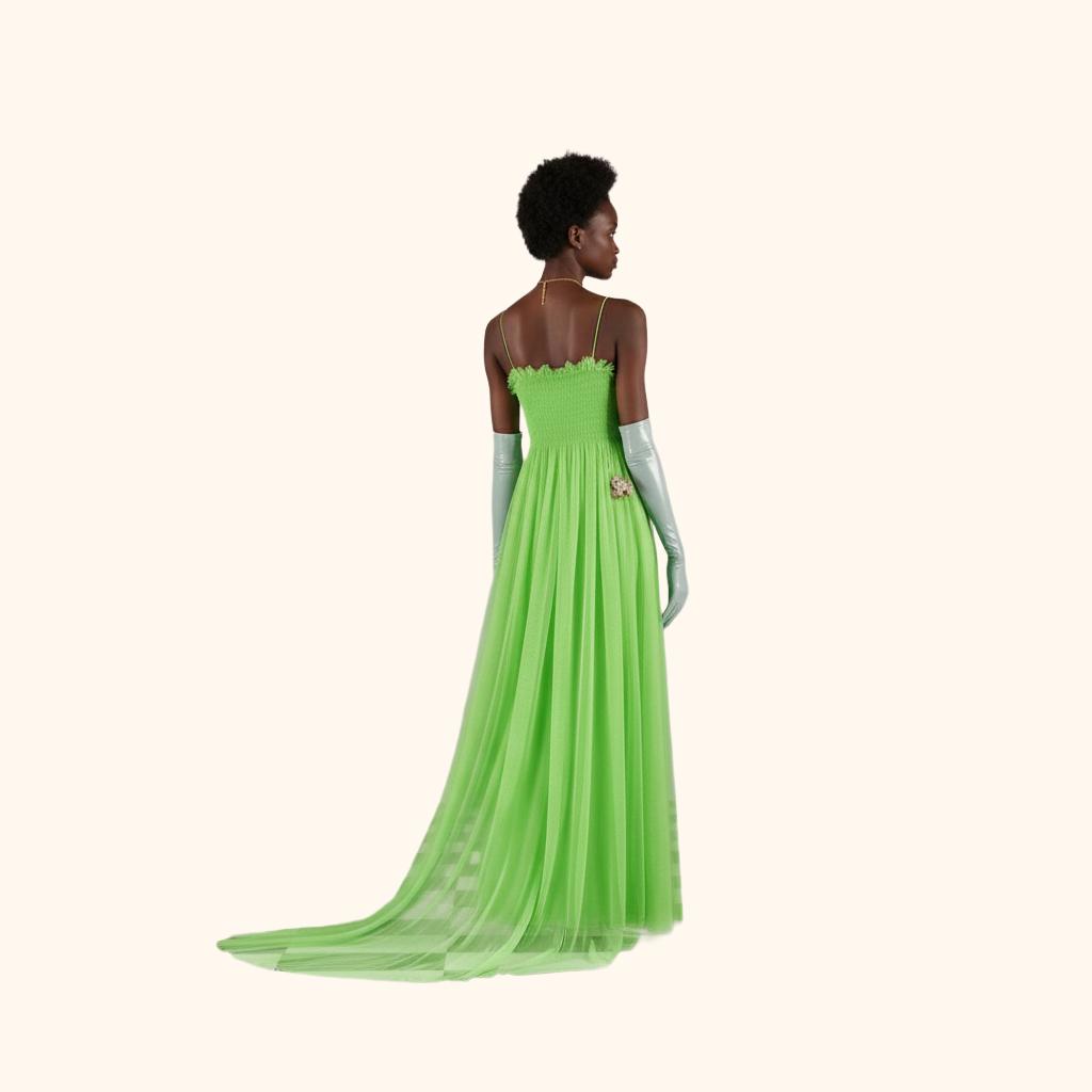 SILK MAXI DRESS