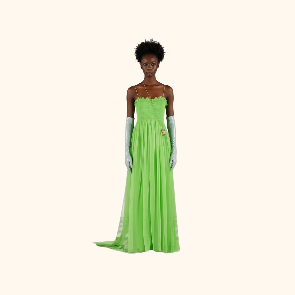 SILK MAXI DRESS