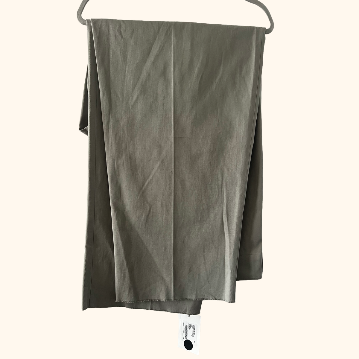 Cotton twill trouser