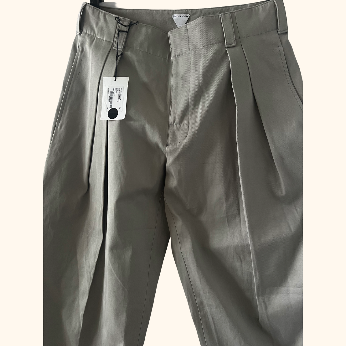 Cotton twill trouser