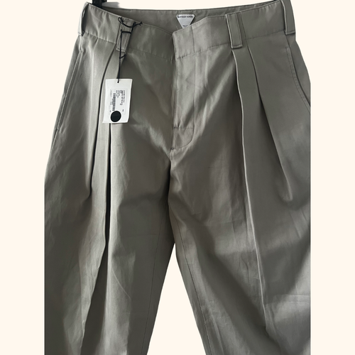 Cotton twill trouser