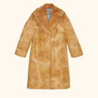 Women faux fur coat
