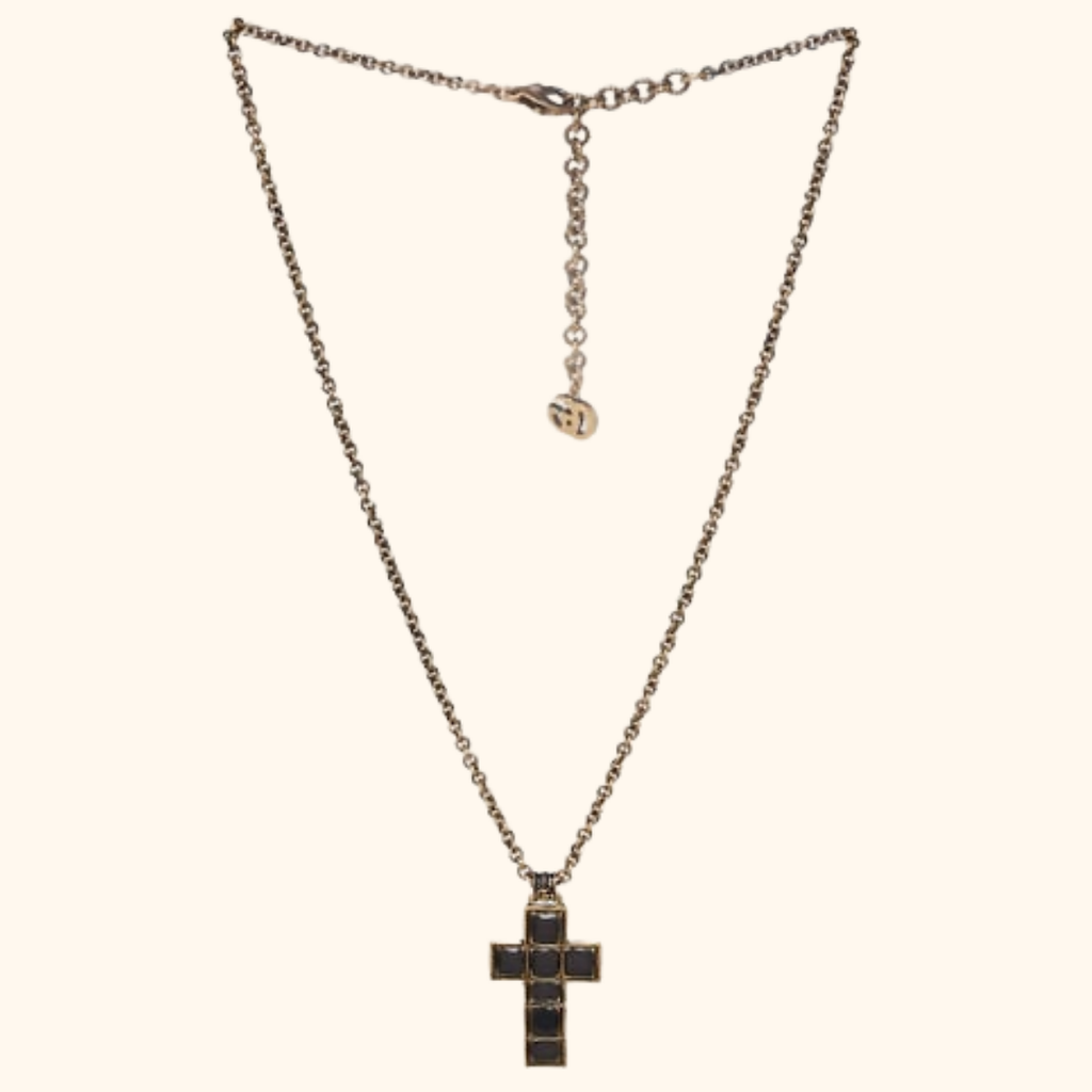 Gucci cross necklace