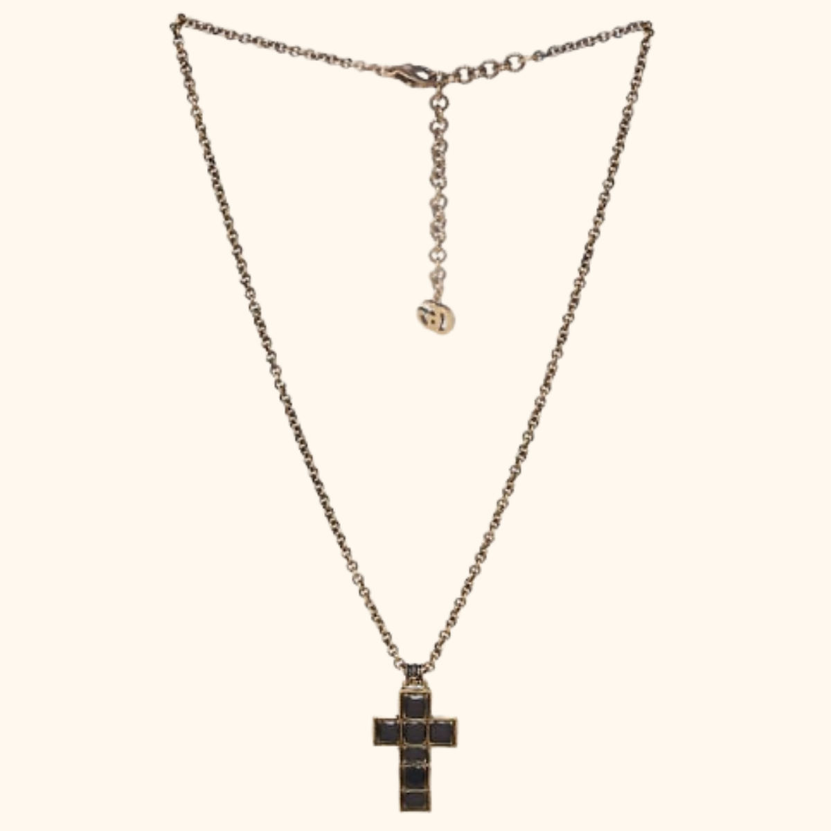 Gucci cross necklace